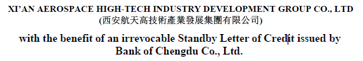 Logo Xi’an Aerospace High-Tech Industry Development Group Co